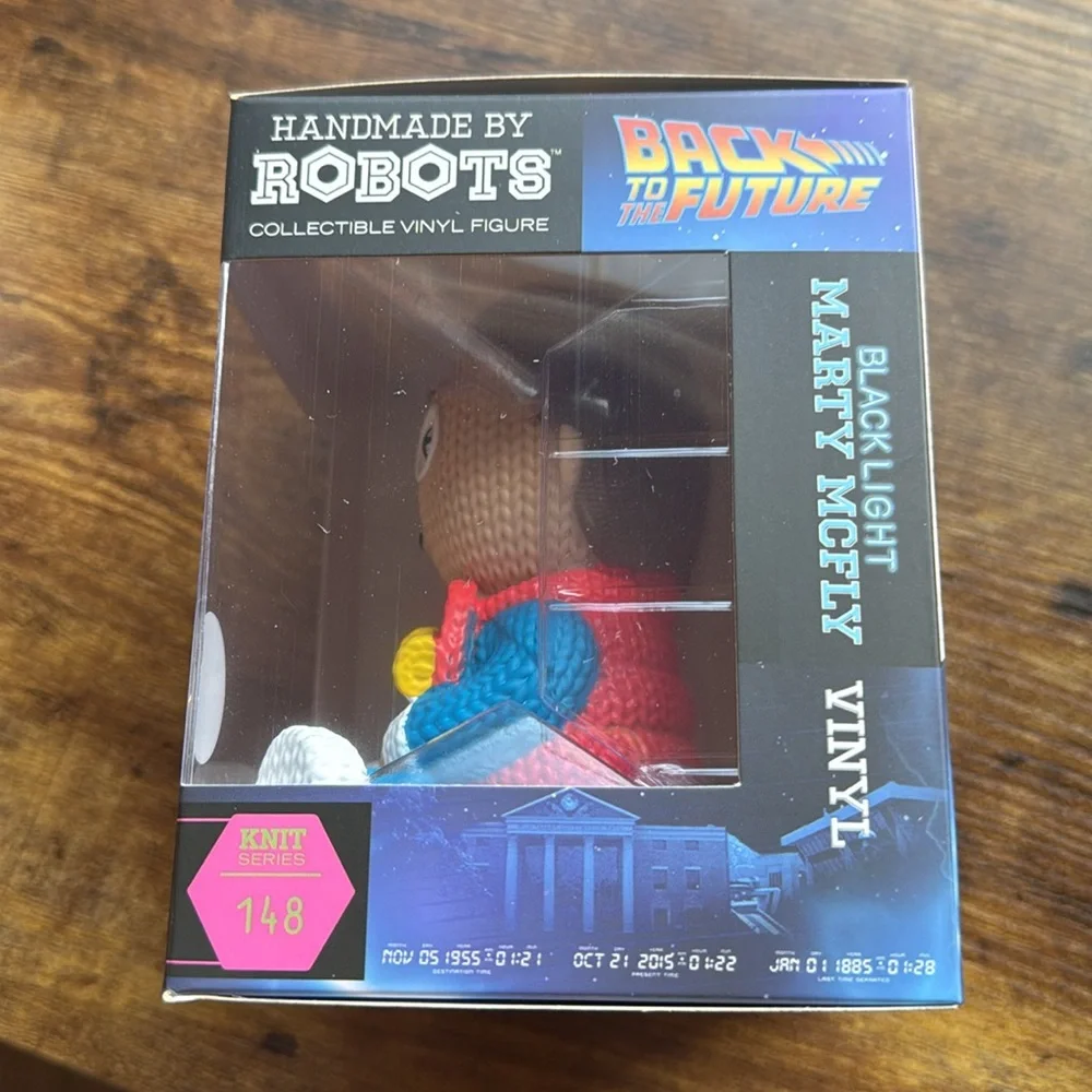 Marty McFly Limited Edition Collectible Vinyl Figure Knit Series